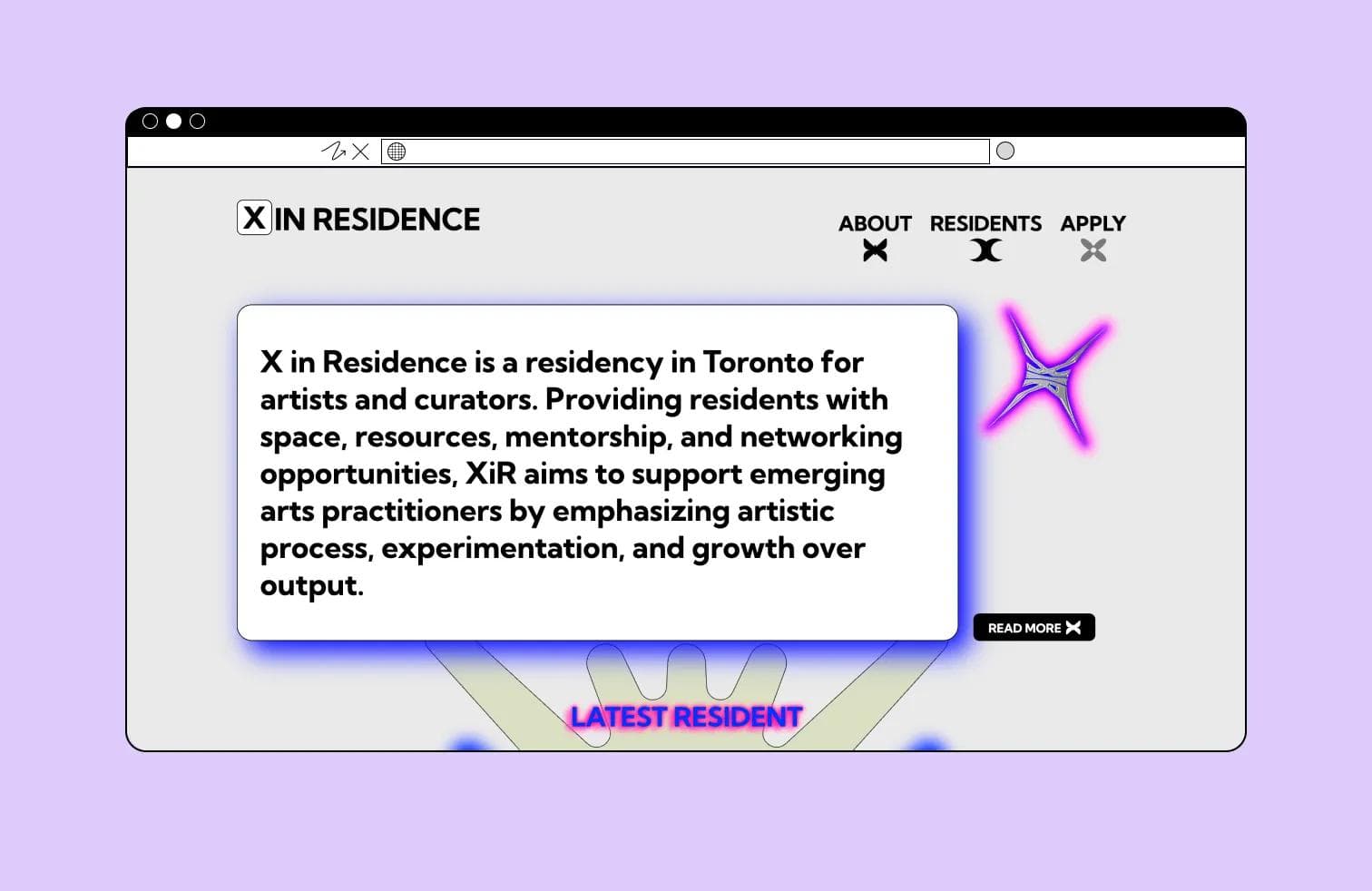 X in Residence documentation image 1